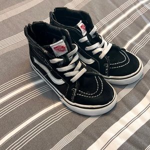 Boys vans high top sneakers 10